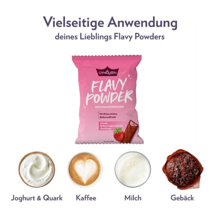 Flavy Powder - 30g - Chunky Erdbeer-Joghurt-Schoko