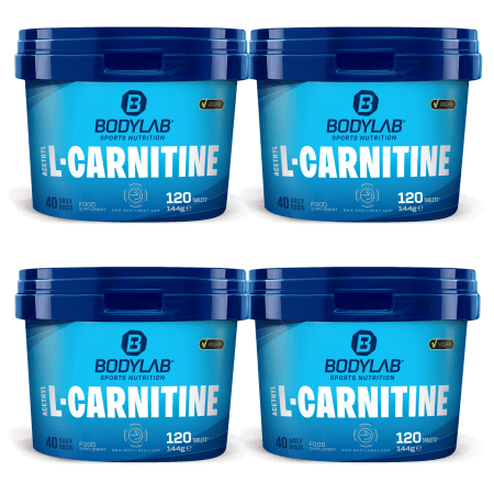 4 x Bodylab24 Acetyl L-Carnitine (elk 120 tabs)
