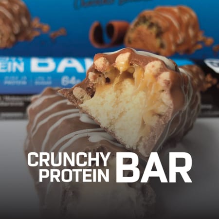 2 x Crunchy Protein Bar (12x64g elk)