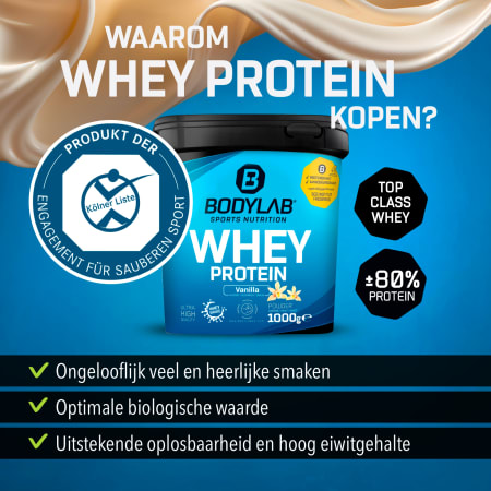 4 x 1000g Whey Protein