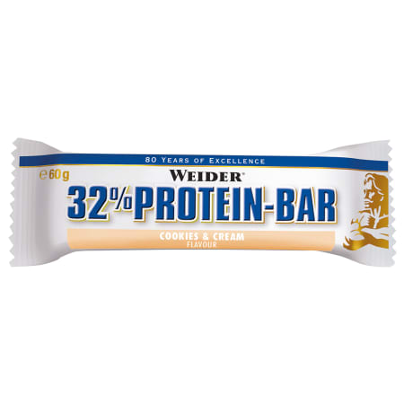 32% Protein Bar - 12 x 60g - Cookies & Cream