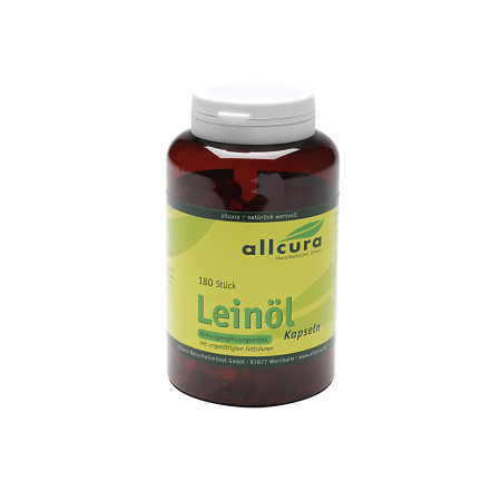 Linseed Oil (180 capsules)