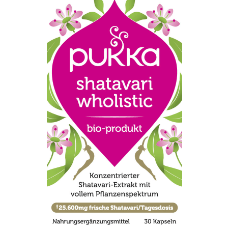Shatavari Wholistic bio (30 Kapseln)