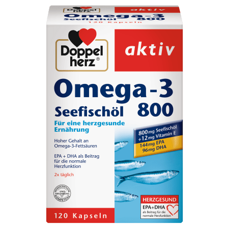 Seefischoel Omega-3 800mg (120 Kapseln)