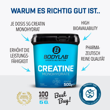 3 x Creatine Powder (500g)