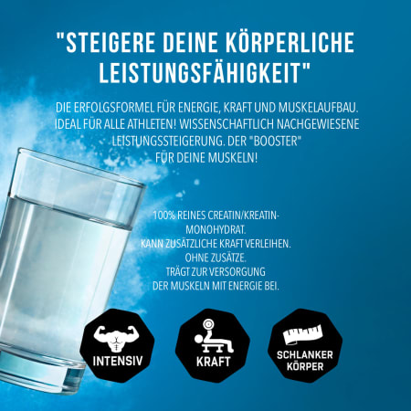BLACK DEAL: 2voor1 Creatine Powder (500g)