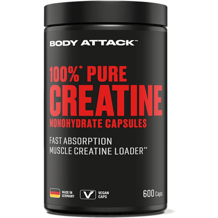 100% Pure Creatin (600 Kapseln)