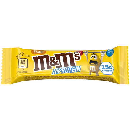 M&Ms Hi-Protein Bar (12x51g)