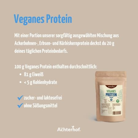 Veganes Proteinpulver (500g)