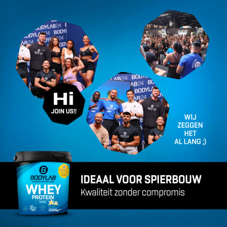 4 x 1000g Whey Protein