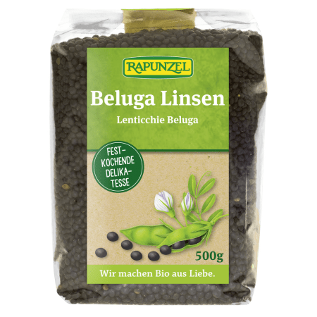 Beluga Linsen schwarz bio (500g)