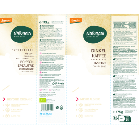 Dinkelkaffee Bio Instant (175g)