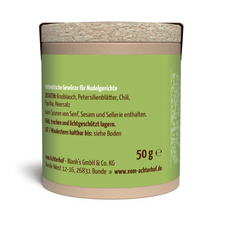 Aglio Olio Peperoncino Gewürzzubereitung (50g)