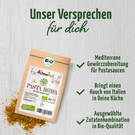 Pasta Roma Gewürzzubereitung Bio (100g)