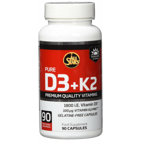 Pure D3+K2 (90 capsules)