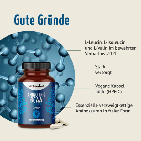 Amino Trio BCAA Kapseln (150 Kapseln)