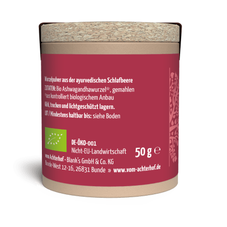 Ashwagandha Pulver Bio (50g)