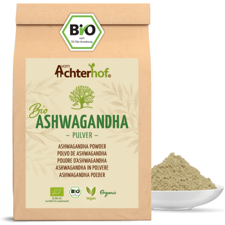Ashwagandha Pulver Bio (1000g)