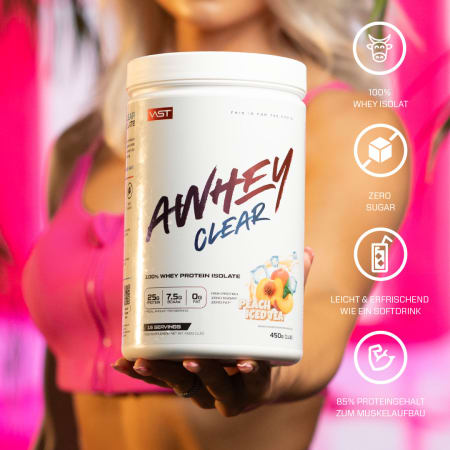 AWHEY - 100% Clear Whey Protein Isolate (450g)