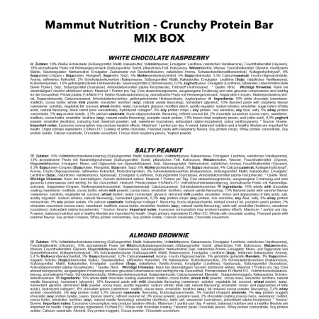 Crunchy Protein Bar - 12x45g - Mix Box