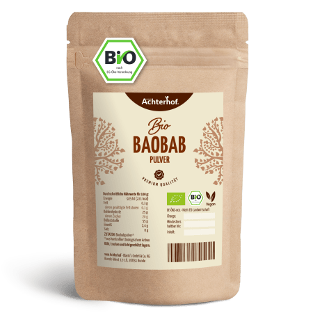 Baobab Pulver Bio (500g)