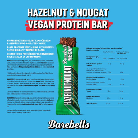 Vegan Protein Bar Mix Tray (12x55g)