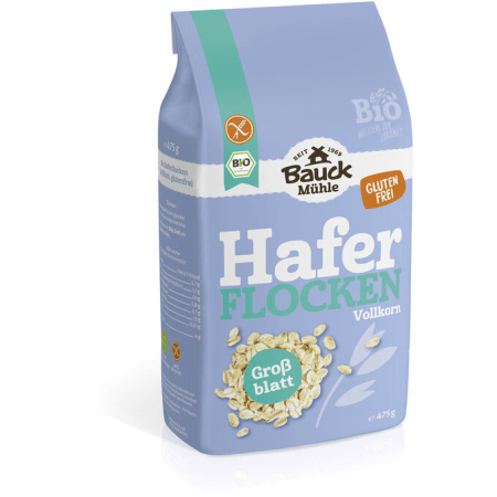 Haferflocken Großblatt glutenfrei bio (475g)