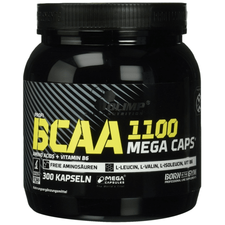 BCAA Mega caps 1100 (300 caps)