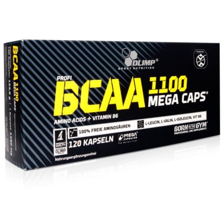 BCAA Mega caps 1100 (120 caps)