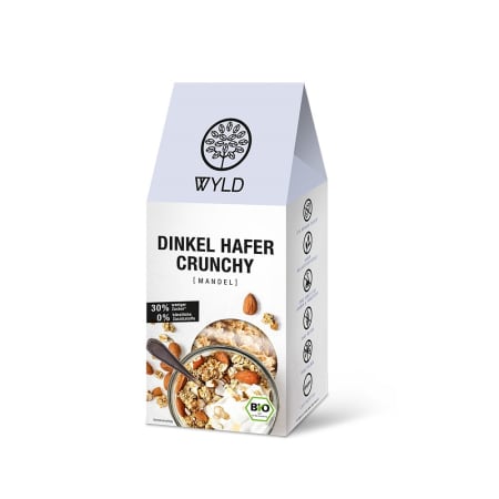 Bio Dinkel Hafer Crunchy Mandel (300g)
