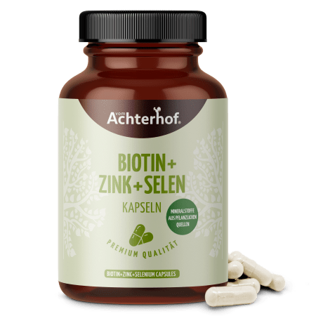 Biotin + Zink + Selen Kapseln (120 Kapseln)