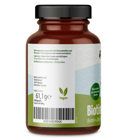 Biotin + Zink + Selen Kapseln (120 Kapseln)