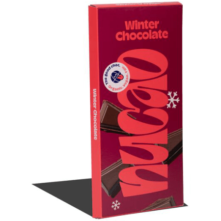 nucao Tafelschokolade bio Winter Chocolate (85g)