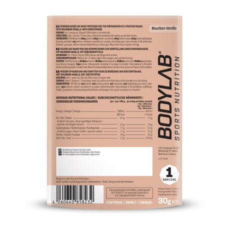 Whey Sachet - 30g - Bourbon Vanilla