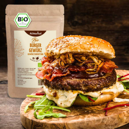 Burger Gewürzzubereitung Bio (100g)