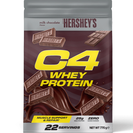 C4 Whey Protein Herhsey's Milk Chocolate (770g)