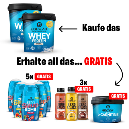 5Für2 Smart Diet-Powerpack mit Gratis Zero Saucen + Zero Sirup Bomb Mix + L-Carnitine