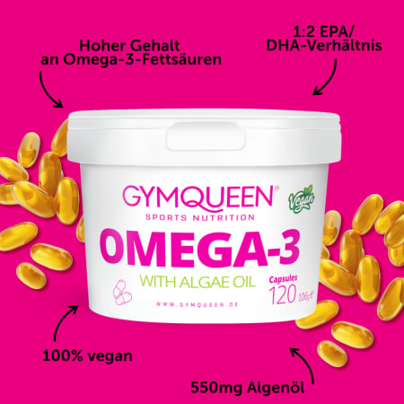 Omega-3 vegan (120 Kapseln)
