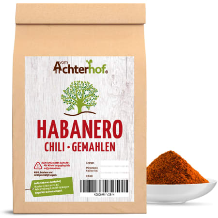 Habanero Chili gemahlen (100g)