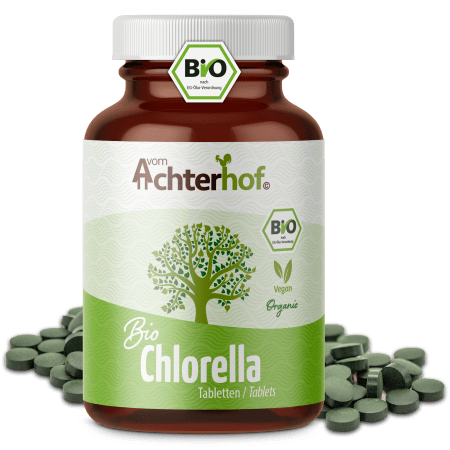 Chlorella Algen Tabletten Bio (400 Tabletten)