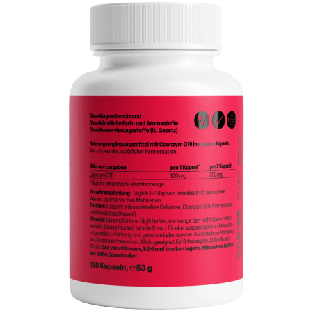 Coenzym Q10 100mg (120 Kapseln)
