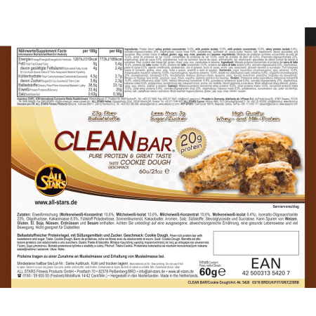 Clean Bar (18x60g)