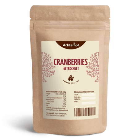 Cranberries getrocknet & gesüßt (500g)