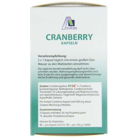 Cranberry 36mg Proanthocyane (240 Kapseln)