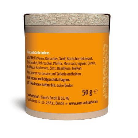 Curry Indisch Gewürzzubereitung (50g)
