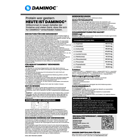 DAMINOC® Kur-Set 2 Monate EACA Aminosäuren Complex