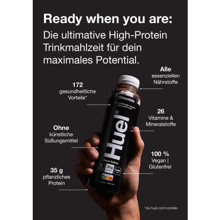 Huel Black Edition Trinkmahlzeit (8x500ml)