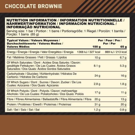 Crispy Protein Bar (10x65g)