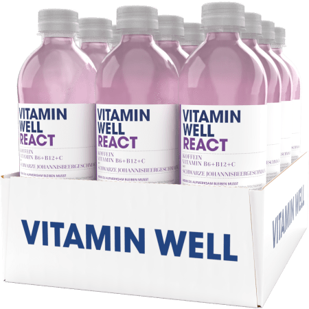 Vitamin Well React Drink (12x500ml)