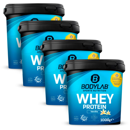 4 x 1000g Whey Protein